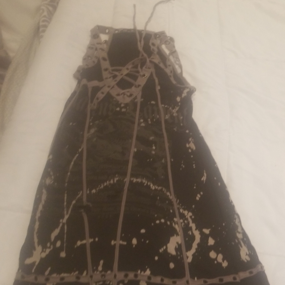 Short salvage dress